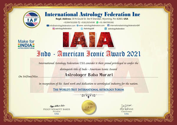 Astrologer Baba Murari +91-9815006583